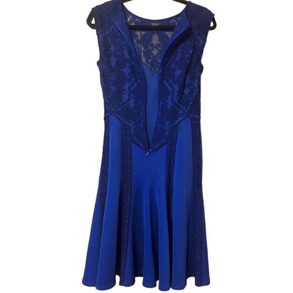 Tadashi Shoji Blue Dress 📦 - Picture 5 of 16